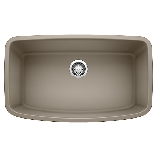 Blanco Valea Super Single Bowl, Truffle 441772 - main
