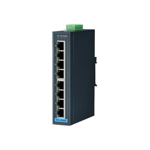 Advantech 8-port Unmanaged Switch with DNV Compliant EKI-2528DI-AE - main