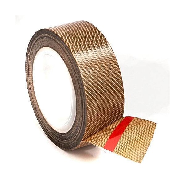 Wod Tape TFE54WL PTFE Fiberglass Cloth Teflon Tape Self Wound: 1 in. x 36 yds, 36PK WOD TFE54SW-01000-36-36-BRO - main