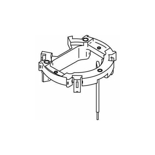 Wiremold Electrical Box Hardware, PVC, Outlet Box Type 881ADP - main