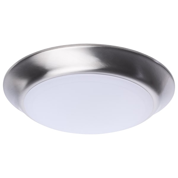 Nuvo 7 Inch LED Disk Light 27K/3K/35K/4K/5K CCT Selectable Brushed Nickel Finish 62/1802R1 - main