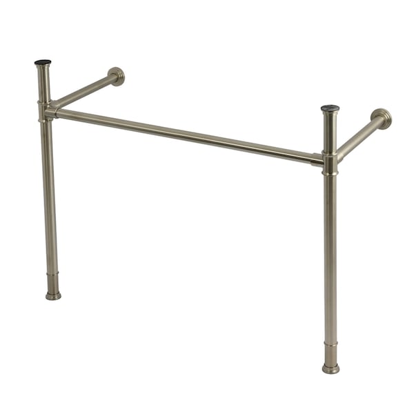 Kingston Brass Stainless Steel Console Sink Legs, Brushed Nickel VPB34418 - main