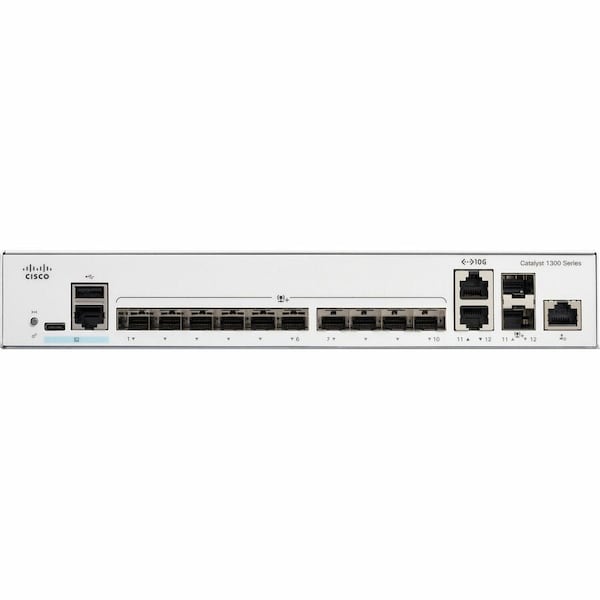 Cisco CATALYST 1300 12-PORT SFP+, 2X10GE SHARED C1300-12XS - main