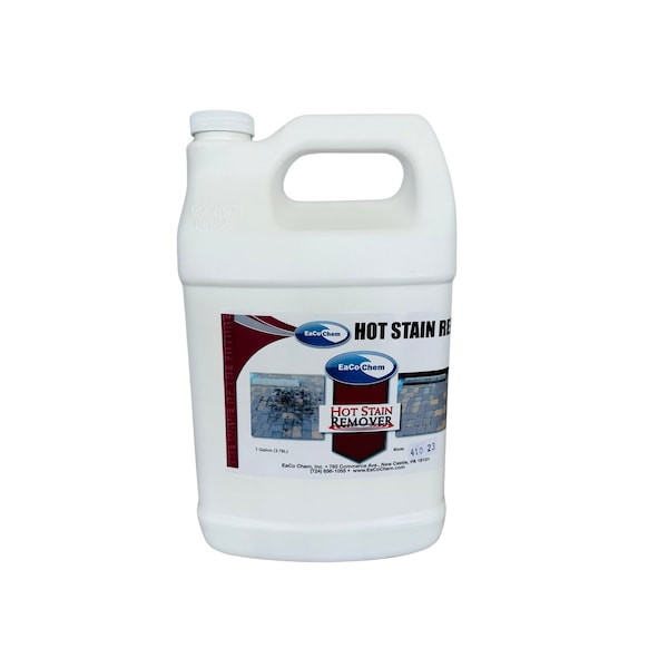 Eaco Chem Hot Stain Remover 1 Gallon - Remove Food, Oil, Petroleum and Carbon Deposit Staining from Masonry a HSR1g - main