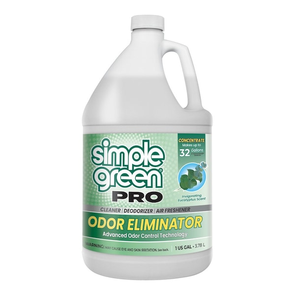 Simple Green Odor Eliminator, 1 gal, Jug, Eucalyptus 4210100651128 - main