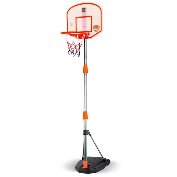 Movimiento Pro Ball Adjustable Height Design Up to 65 Portable Electronic Scoreboard Basketball Hoop for Kids MO2611287 - main