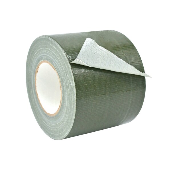 Wod Tape DTC12 Contractor Grade Duct Tape Olive Drab 49 in. x 60 ft. WOD DTC12-49000-LOG-60-ODR - main