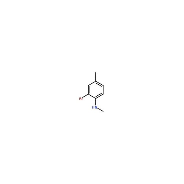 Ak Scientific 2-Bromo-N, 4-dimethylaniline (1g), CAS 81090-31-5 4753AF-1g - main