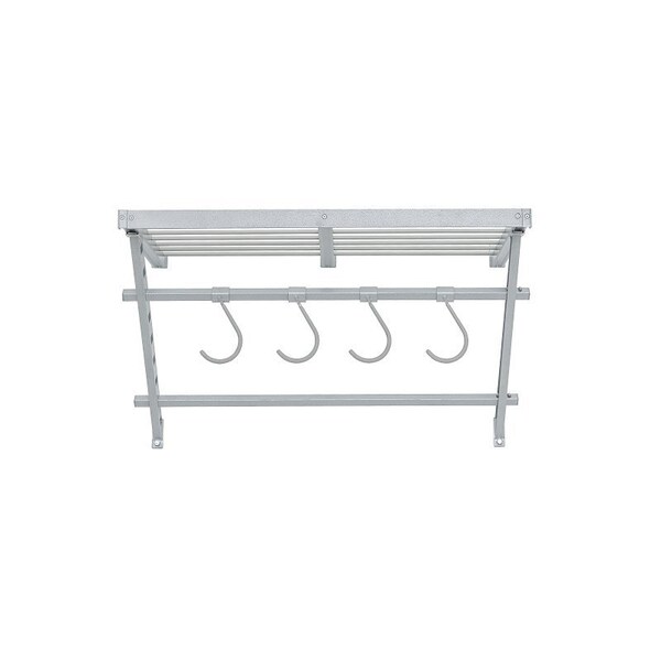 Stow Easy Track Bike Track Storage System, 500 lb Capacity, Steel, Gray, 20 in L, 32 in W, 20 in H 220862 - main