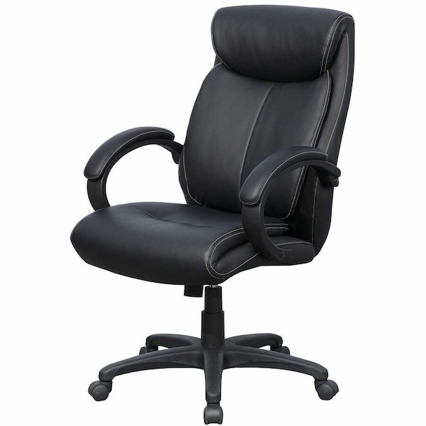 Lorell Lorell Executive Desk Chair, Seat Height Range: 18-1/2" to 22-1/4" LLR59497 - main