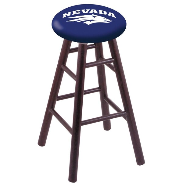 Holland Bar Stool Co Oak Bar Stool, Dark Cherry Finish, Nevada Seat RC30OSDC - main