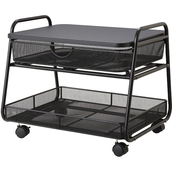 Safco Onyx Under-Desk Machine Stand 5208BL - main