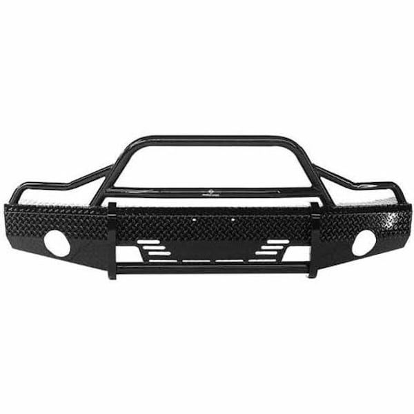 Ilc Repl. For Gmc Sierra 1500 Year 2012 Ranch Hand Summit Black Steel Bullnose Front Bumper 12 Gau WZ-EH8J-L - main