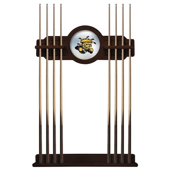 Holland Bar Stool Co Wichita State Cue Rack in English Tudor Finish CueETudWichSt - main