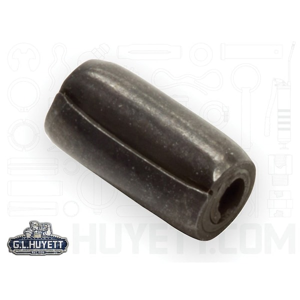 Huyett Coiled Spring Pin, Heavy Duty, High Carbon Steel, 0.125 in Dia x 0.312 in Length SPC-125-0312H - main