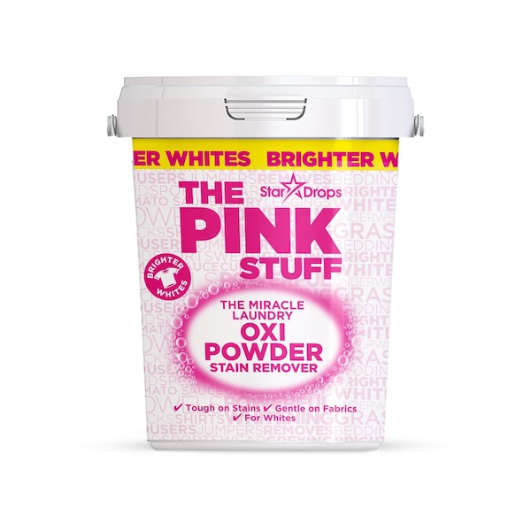 The Pink Stuff Laundry Oxi Powder Stain Remover For Whites, 2.2 lb 20162 - main