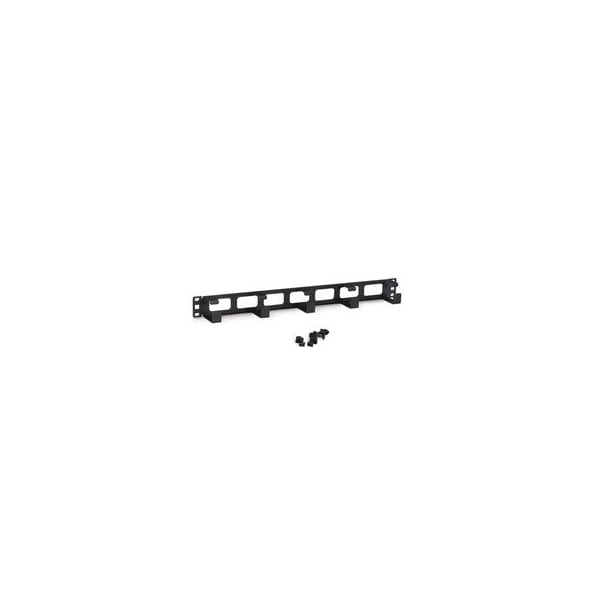 Cable Wholesale Rackmount 5X D Ring Cable Manager, 1U 61CR-04101 - main