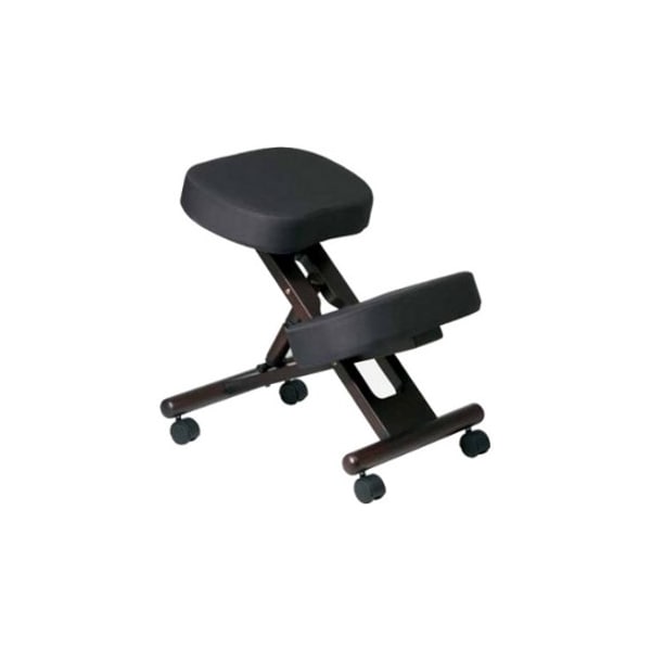 Office Star Knee Chair Knee Desk Chair, No Arms, 22" to 25" Height, Fabric, Gray KCW778 - main