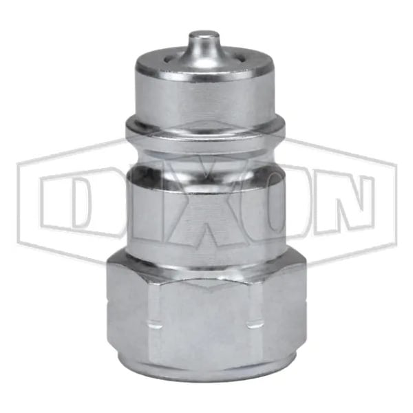 Dixon AG Series Agricultural Poppet Valve Plug, 3/4-16 Nominal, Female O-Ring Boss End Style, Steel AG4OF4-PV - main
