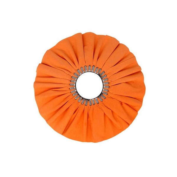 Renegade Products Usa 10 Inch, Orange, No Center Plate Case Pack Airway Buffing Wheels, Bulk Deal, 5PK FAW10NCPOTX5PAK - main