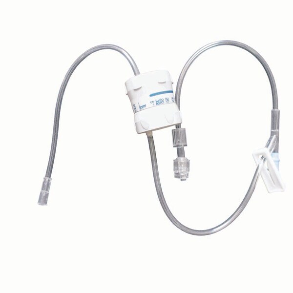 Jorgensen Laboratories JorVet IV Extension Set w/ Flow Control J1038 - main