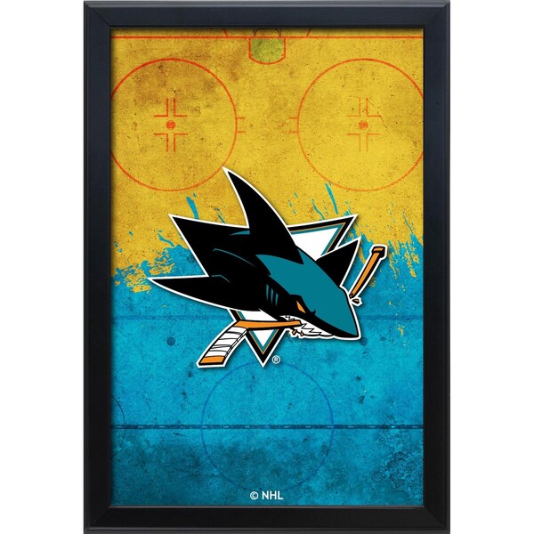 Holland Bar Stool Co San Jose Sharks 15.75 in. x 23.5 in. LED Snap Frame Lightbox by Company LBSnap - main