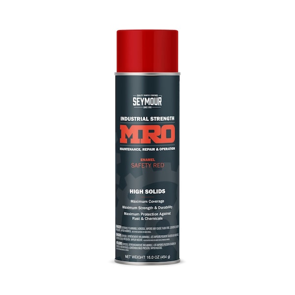 Seymour Of Sycamore MRO Industrial Spray Paint, Safety Red 620-1423 - main
