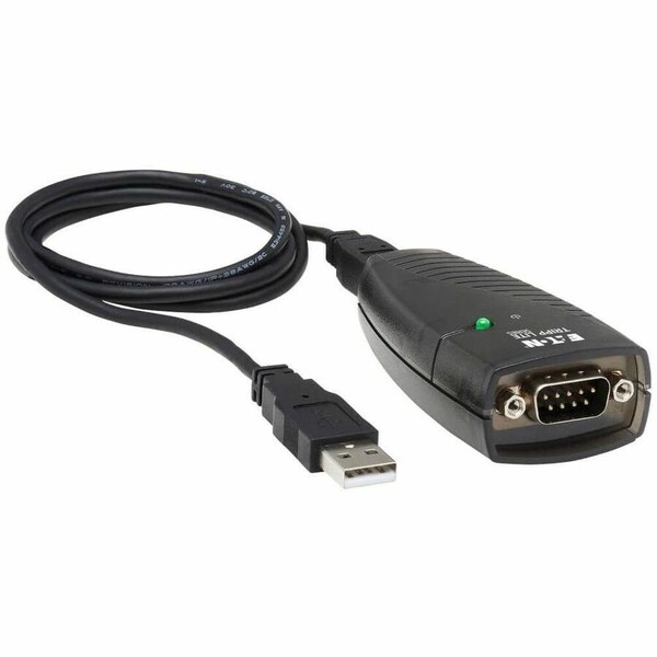 Eaton EATON Keyspan USB To Serial Adapter, USB-A Male To Db9 Rs232 Male, 3 Ft. 0.91 M, T USA-19HS - main