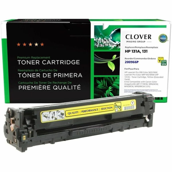 Clover Imaging Group Imaging Remanufactured Extended Yield Yellow Toner Cartridge 200966P - main