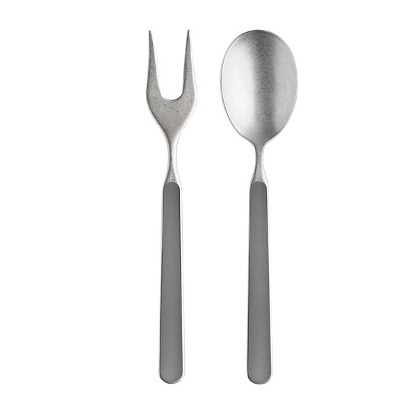 Mepra Fantasia Pewter Serving Set - 2 Pieces - Vicuna 10I622110P - main