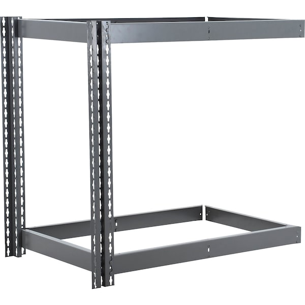 Global Industrial 2 Shelf, Heavy Duty Boltless Shelving, Add On, 48"W x 12"D x 36"H, No Deck B3171450 - main