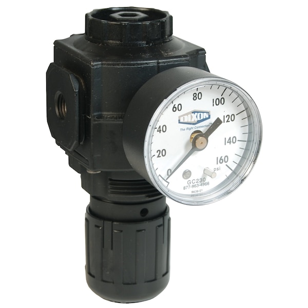 Dixon Series 1-Compact Regulator /Gauge, 3/8" R73G-3RG - main