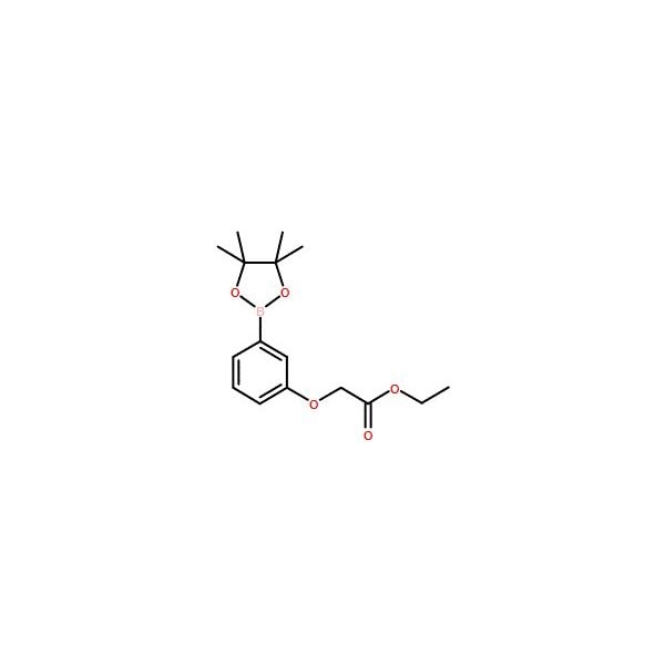 Ak Scientific 3-(2-Ethoxy-2-oxoethoxy)phenylboronic acid pinacol ester (1g), CAS 850411-07-3 X2355-1g - main