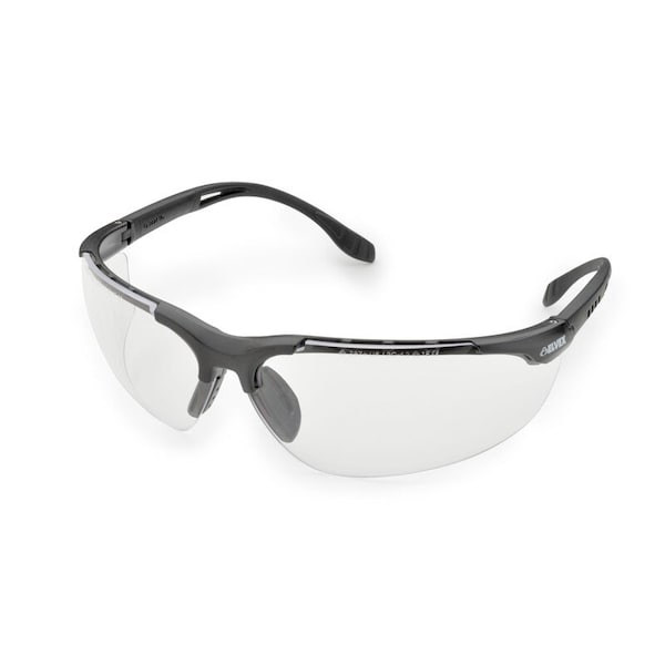 Deltaplus SG-51, Safety Glasses, Anti-Fog, Anti-Static & Anti-Scratch, Clear Lens, Black Frame, Frameless SG-51C-AF - main