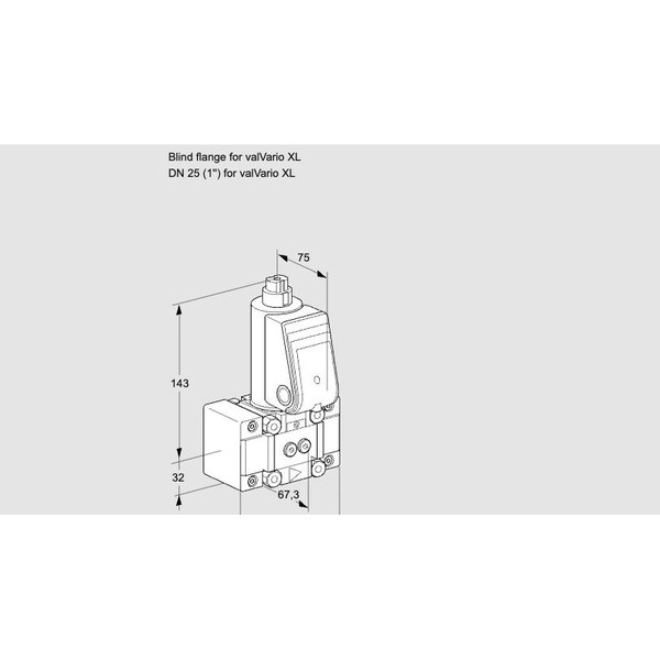 Honeywell Kromschroder VAS1W0/W25R/NW KS88028550 - main