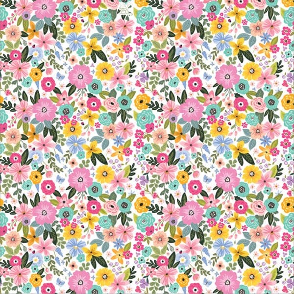 Nashville Wraps Songbird Blooms Tissue Paper, 20x30, 120PK P1532H - main