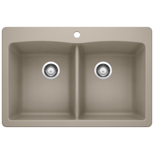 Blanco Diamond Equal Double Dual Deck, Truffle 441285 - main