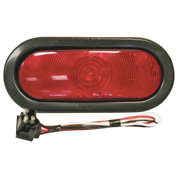 Pm Company Light Oblong Stop/Tail Red V421KR - main