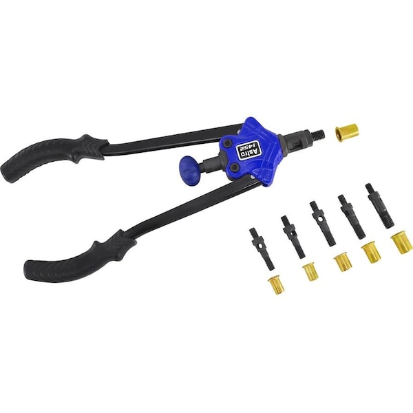 Astro Pneumatic Xl Nut/Thread Setting Hand Riveter Kit 1/2 Cap. 1452 - main
