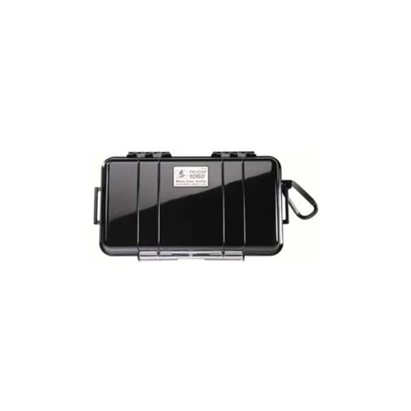 Pelican Products Pelican 1060 Watertight Micro Case With Liner 9-3/8" x 5-9/16" x 2-5/8", Black 1060-025-110 - main
