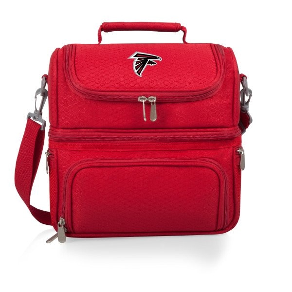 Picnic Time Family Of Brands Atlanta Falcons - Pranzo Lunch Bag Cooler with Utensils, (Red) 512-80-100-024-2 - main