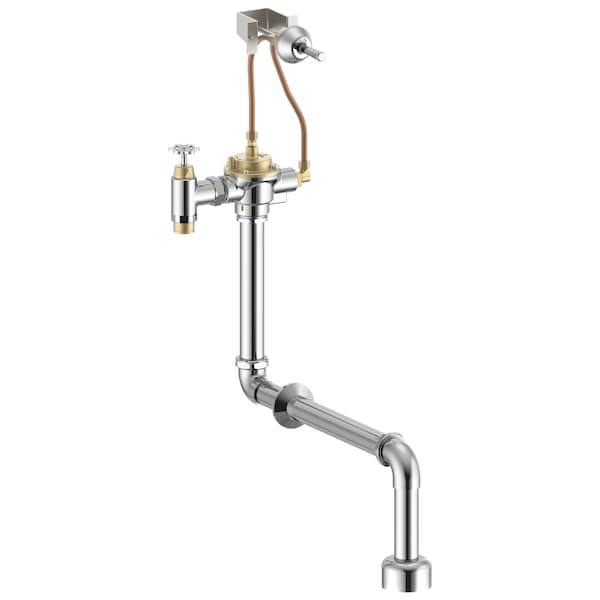 Delta Commercial 83T Manual Concealed Water Closet Flush Valve In Chrome 83T341 - main