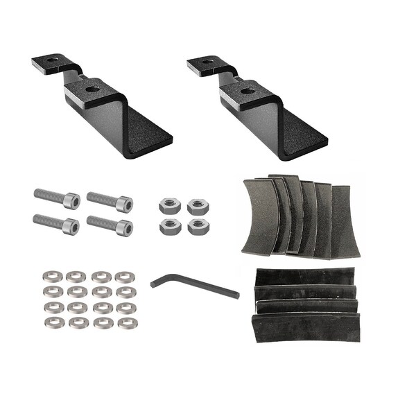 Exposed Rack For Use With Roof Racks Sits 125 to 2 Above Rail Brackets Set of 2 8-00-9951 - main