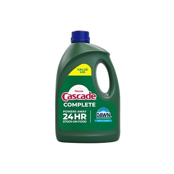 Cascade Dishwasher Detergent, Bottle, 120 oz, PK4 53987 - main