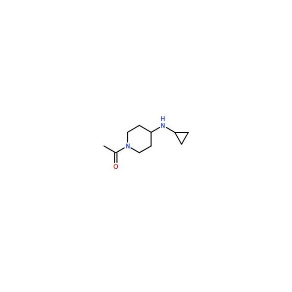 Ak Scientific 1-Acetyl-4-cyclopropylaminopiperidine (10g), CAS 387358-46-5 2262AE-10g - main