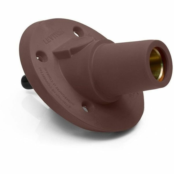 Leviton Female Panel Mount Receptacle 17R24-SH - main