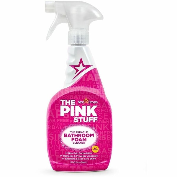 The Pink Stuff Bathroom Foam Cleaner, Trigger Spray, 25.4 oz 82383 - main