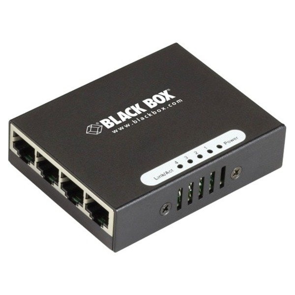Black Box BLACK BOX Ethernet Switch 4-Port Gigabit Unmanaged Usb LGB304AE - main