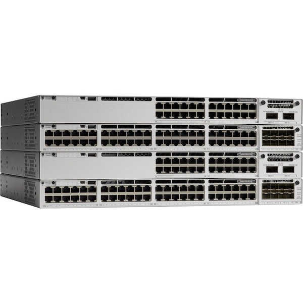 Cisco CATALYST 9300 24-PORT MGIG AND UPOE, NET C9300-24UX-E - main