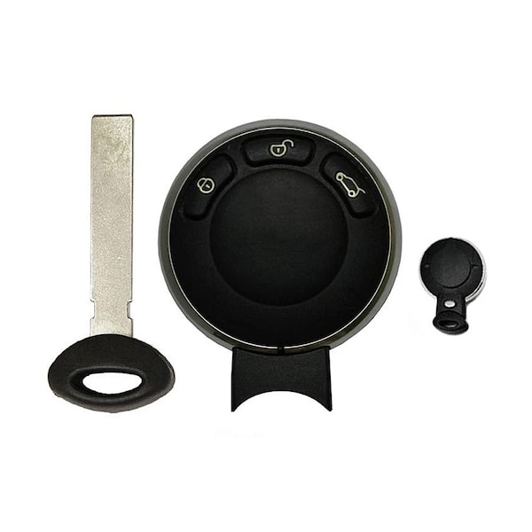 Aks Keys Remote Fobik Key Compatible with Mini Cooper 2006 2007 2008 2009 2010 2011 3B FCC# IYZKEYR5602 RC-MINI-01C - main